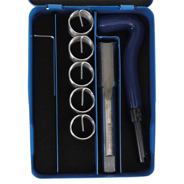 BGS 9434 Thread Repair Kit, M20 x 1.5 mm, 7 pcs. 