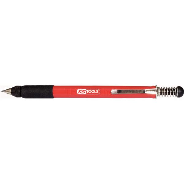 KS-Tools 300.0302 Hard metal scriber in ball-point pen form, 150mm