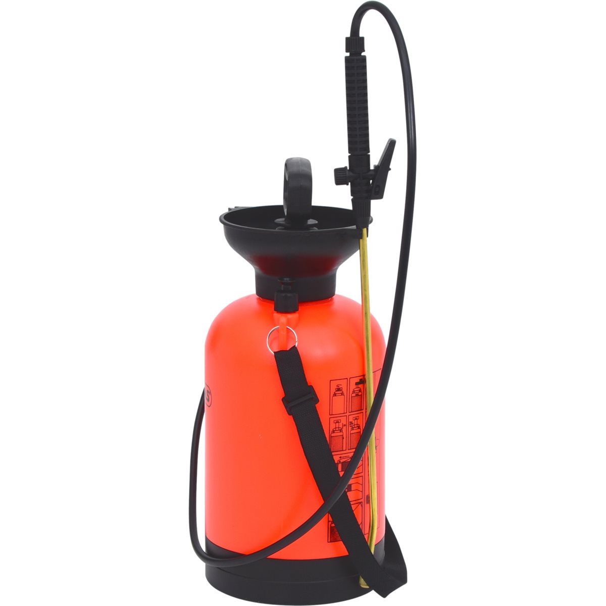 KS-Tools 150.8261 Druckpump-Zerstäuber mit Trageri , 5L