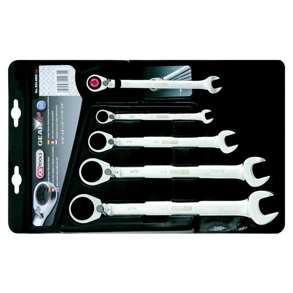 KS-Tools 503.4602 GEAR+ Ringmaulschlüssel-Satz,r/l 
