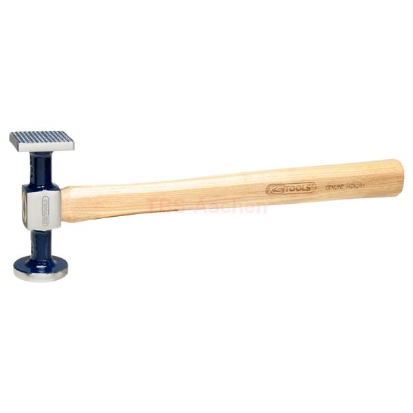 KS-Tools 140.2139 Karosserie-Riffelhammer fein,run 