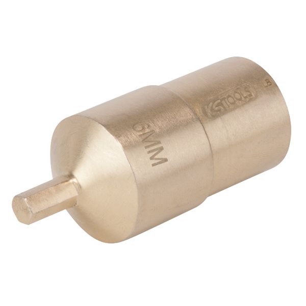 KS-Tools 963.1303 BRONZEplus Bit-Stecknuss Innense chskant 1/2" 7 mm"