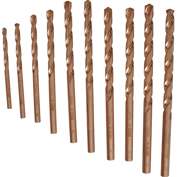 KS-Tools 962.9630 BERYLLIUMplus Spiralbohrer-Satz 15-tlg.