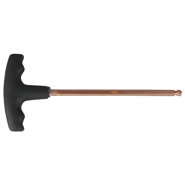 KS-Tools 962.0966 BERYLLIUMplus Innensechskant-Win kelstiftschlüssel, 12 mm ,mit Kugelkopf