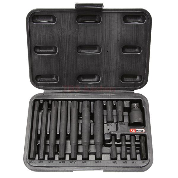 KS-Tools 911.4306 5/16" Bit-Satz,14-tlg." 