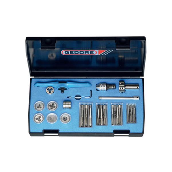 Gedore 8553 Tap and die set M3-M6 