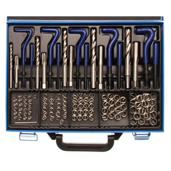BGS 1951 Thread Repair Kit, M6 - M14, 130 pcs. 