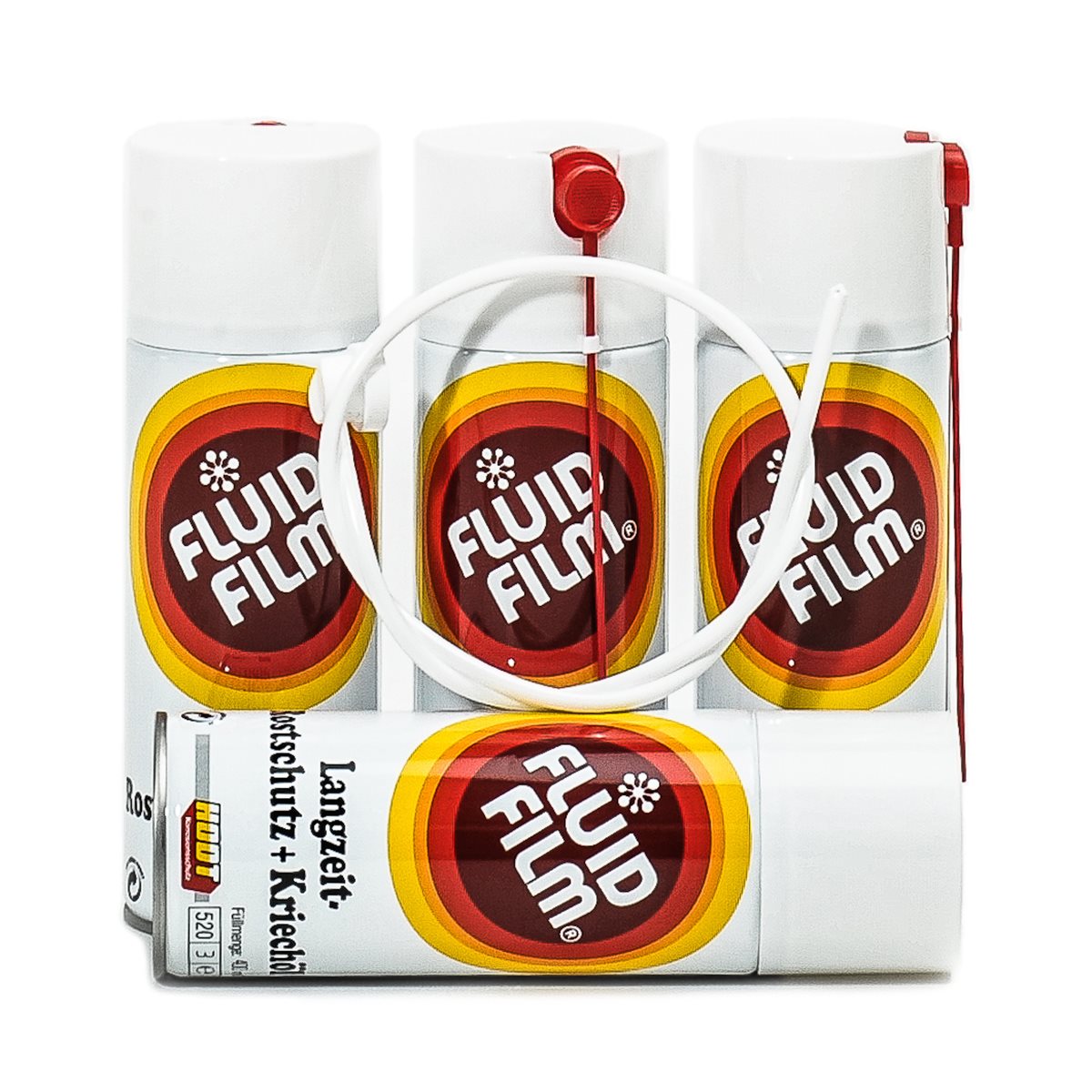 Fluid Film AS-R 400 ml Sprühdose 4er Pack+Sonde 