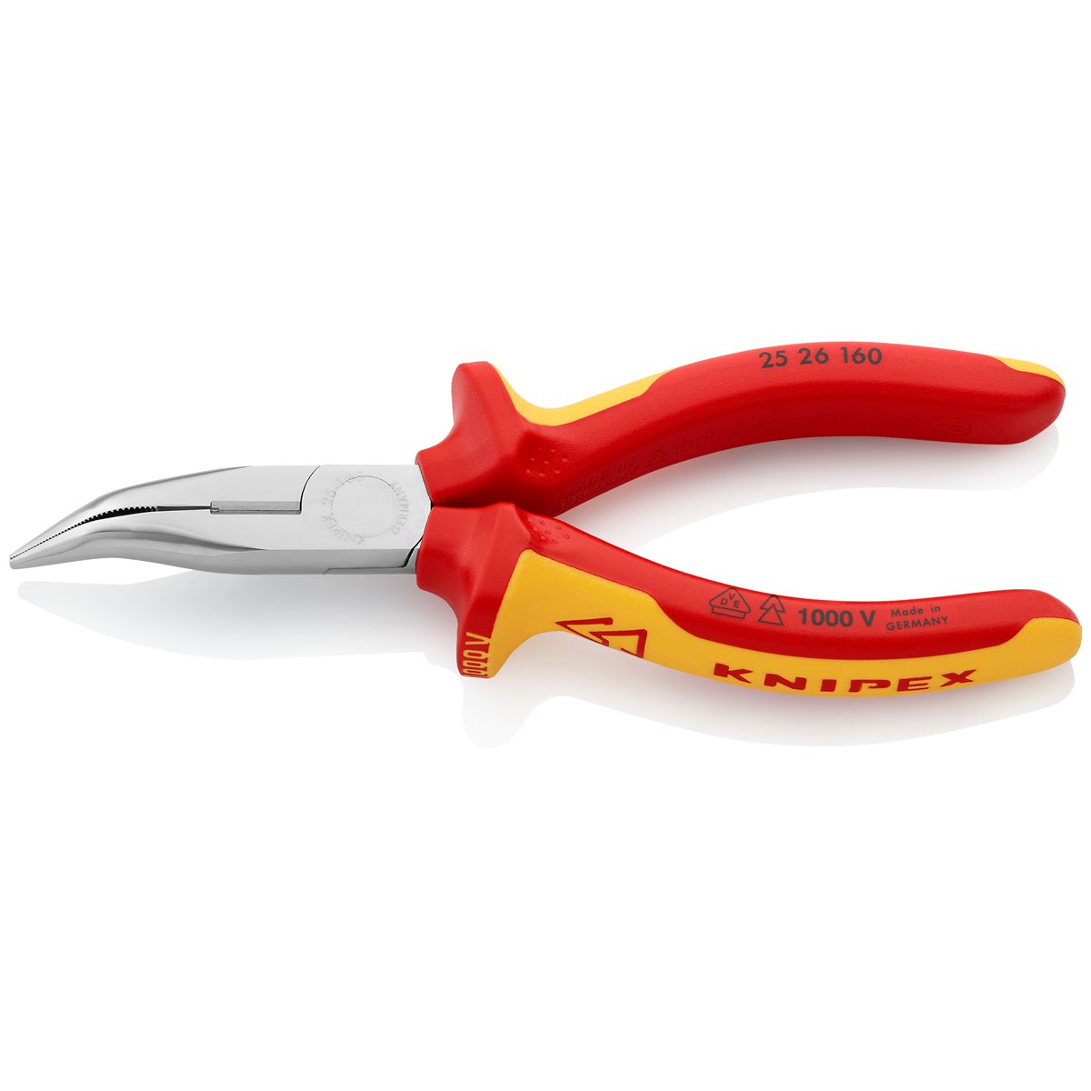 Knipex 25 26 160 CHAIN NOSE SIDE CUTTING PLIERS 