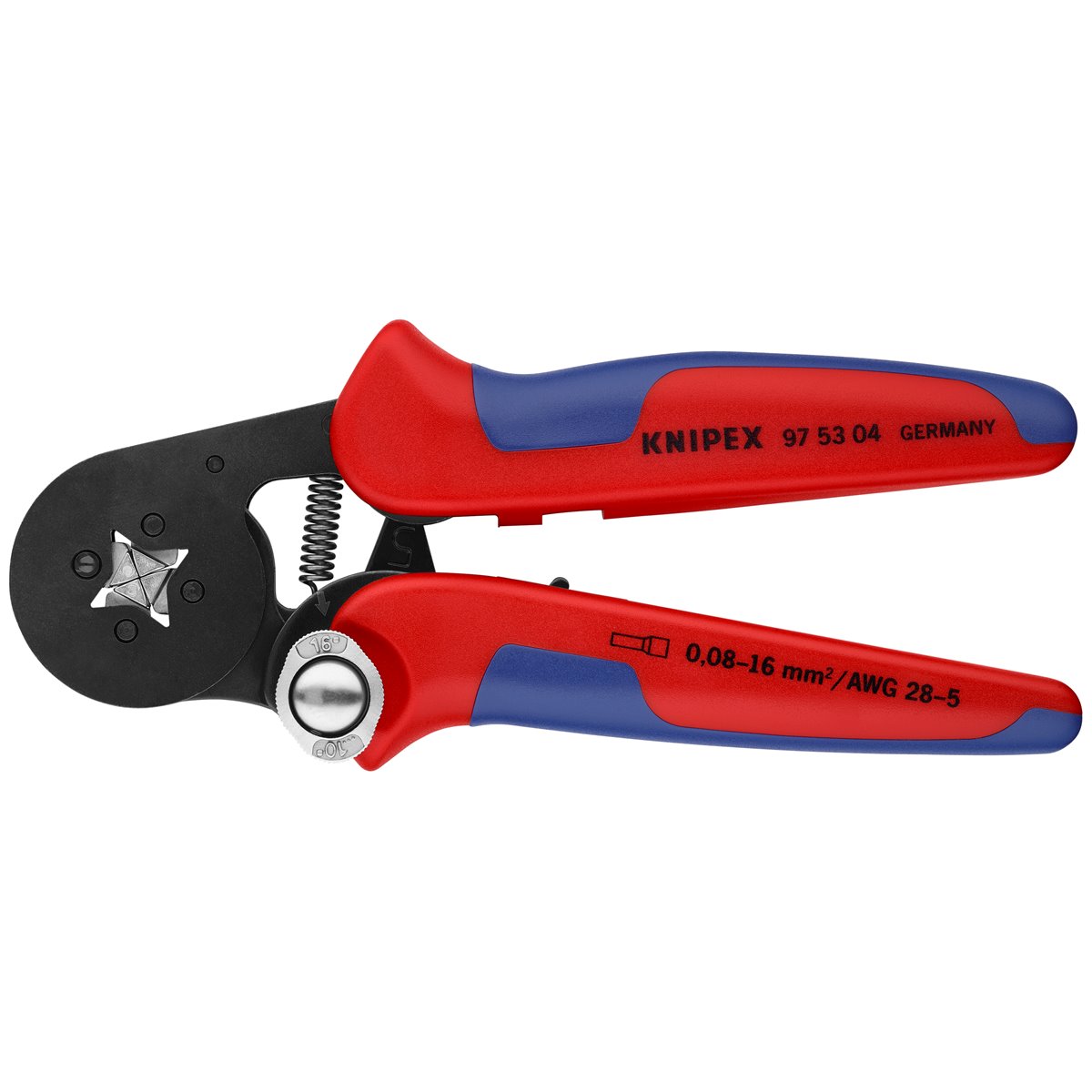 Knipex 97 53 04 CRIMP PLIERS F. CABLE LINKS 