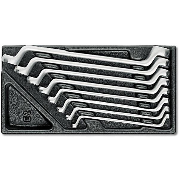 Gedore 1500 ES-2 Double ended ring spanner set in ES module
