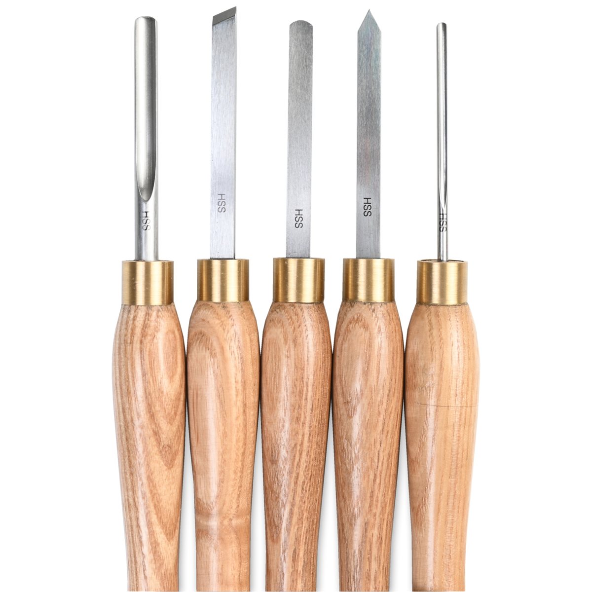 Proxxon 27023 Five piece HSS chisel set 