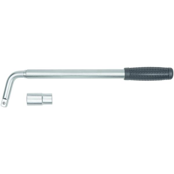 KS-Tools 518.1128 Teleskop-Radmutternschlüssel 17 lüssel,17mm