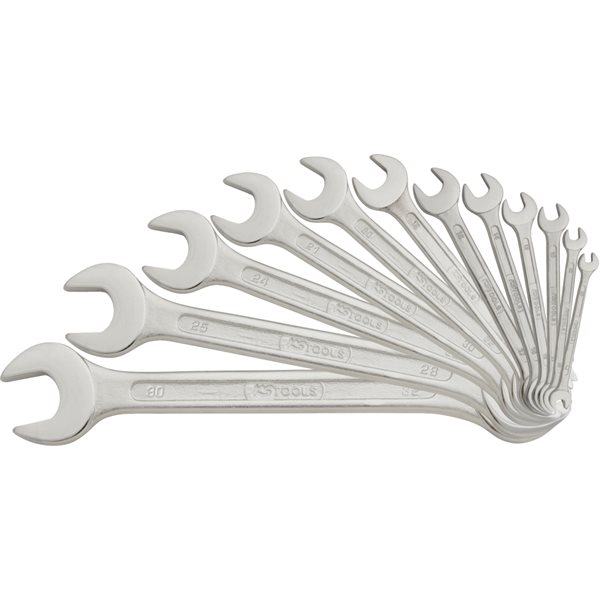 KS-Tools 517.0125 Doppelmaulschlüssel-Satz,12-tlg. 