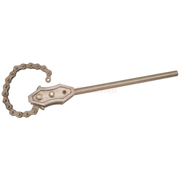 KS-Tools 963.1719 BRONZEplus Kettenrohrzange, Ø ma x.100 mm