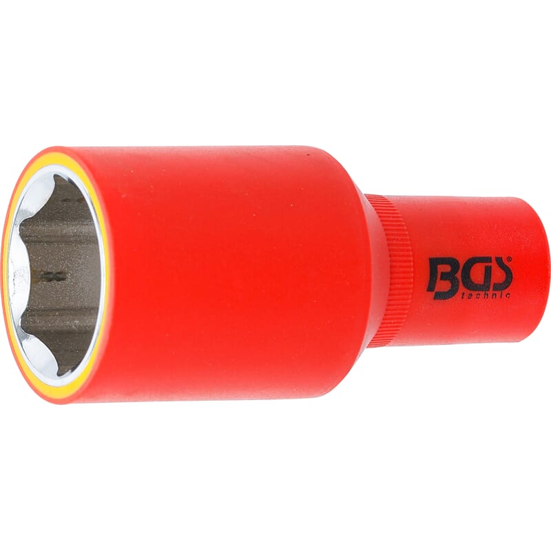 BGS 72080 VDE Socket, Hexagon, 12.5 mm (1/2") Driv e, 30 mm