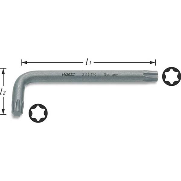 Hazet 2115-T7 TX Winkelschraubendreher