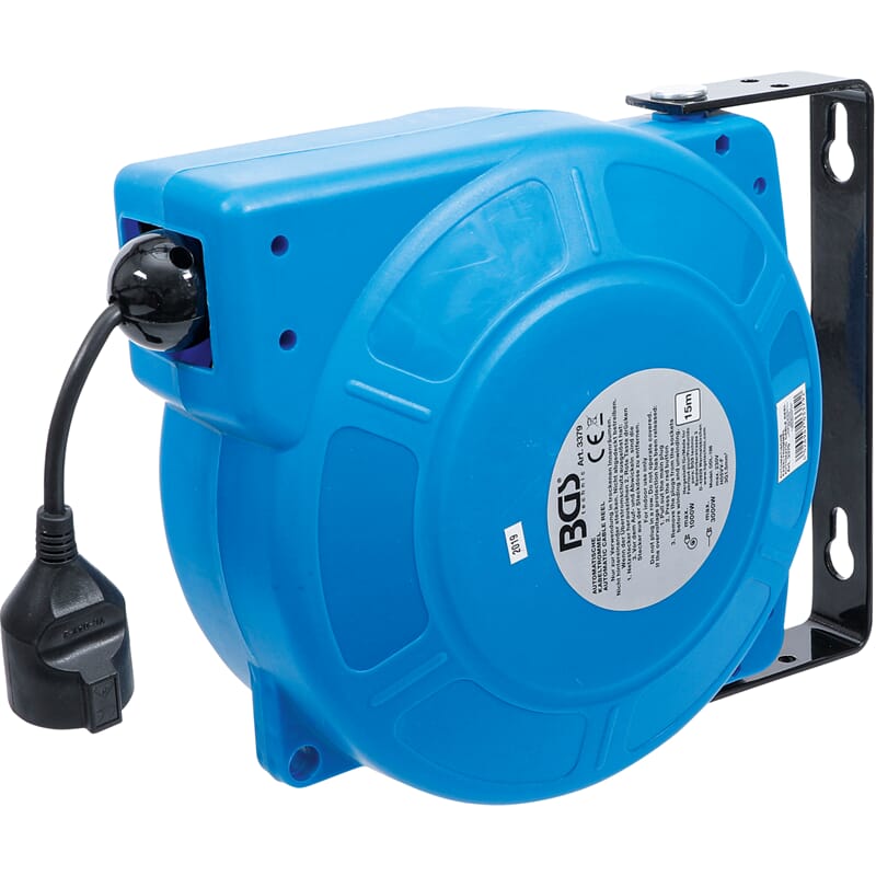 BGS 3379 Automatic Cable Reel, 15 m 