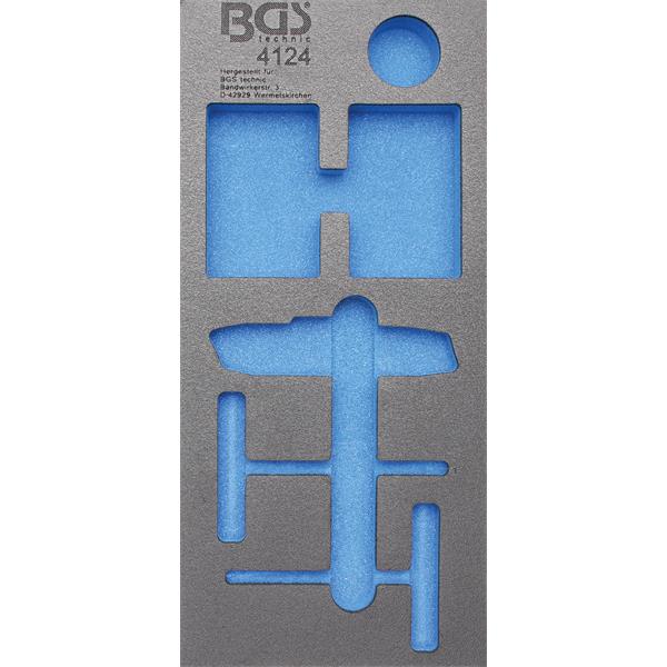 BGS 4124-1 Werkstattwageneinlage 1/3, leer, für Ar t. 4124