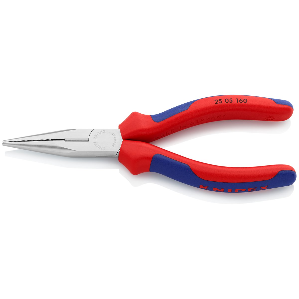 Knipex 25 05 160 CHAIN NOSE SIDE CUTTING PLIERS 