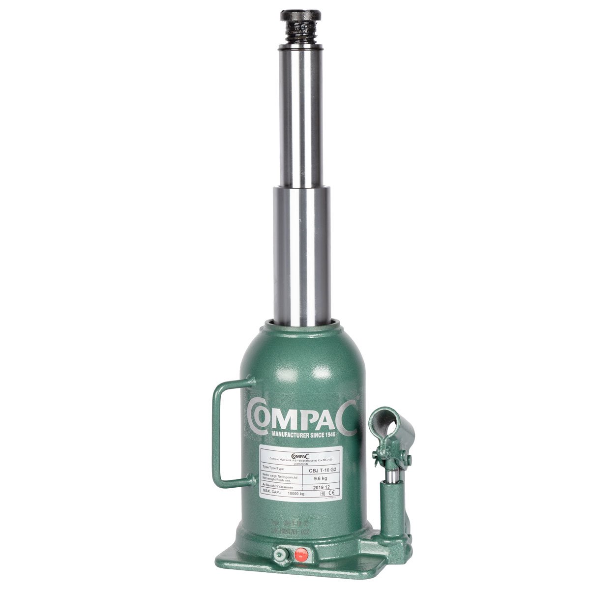 Compac CBJ-T 10 Bottle jack, 10 Ton 