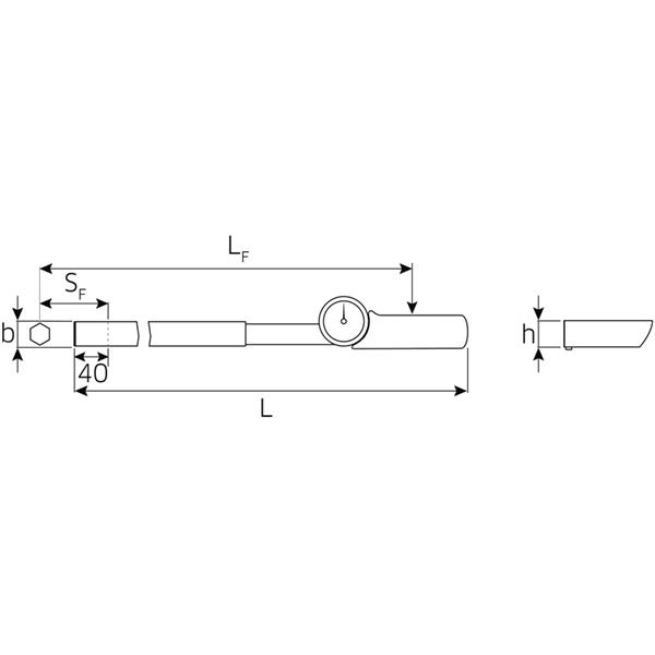 Stahlwille 71/80 Torque Wrench Indicating