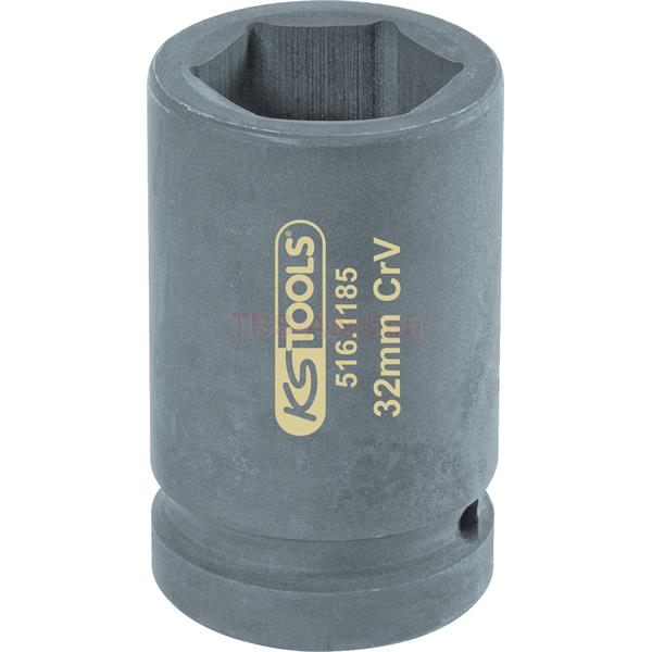 KS-Tools 516.1185 1" Socket, hexagonal 32 mm 