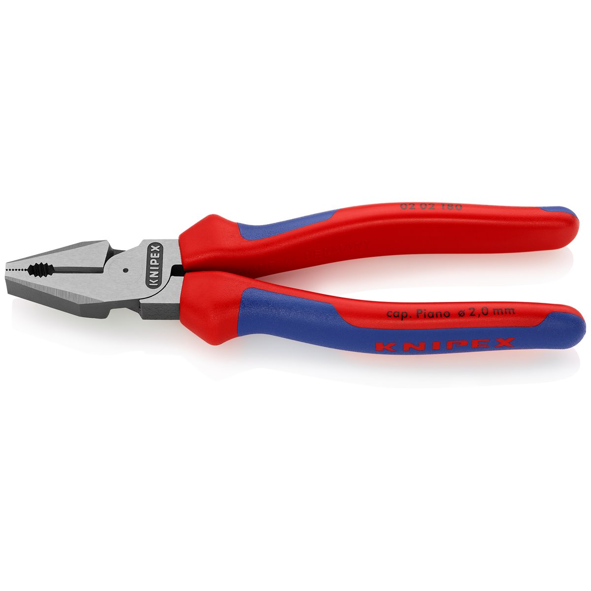 Knipex 02 02 180 SB Kraft-Kombizange 