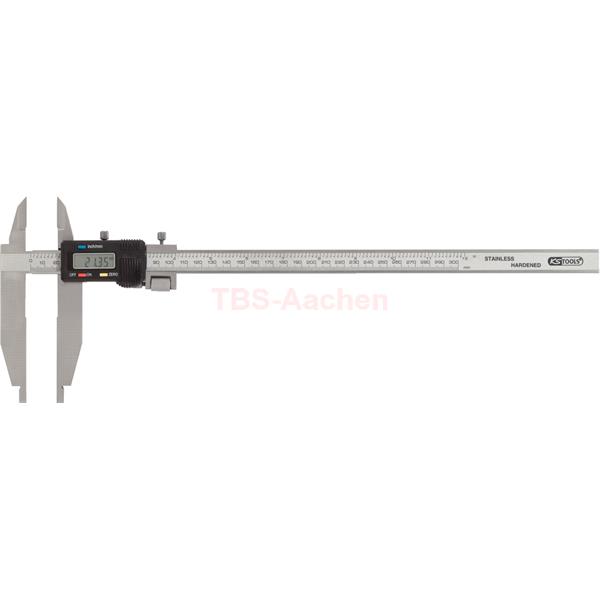 KS-Tools 300.0562 Workshop vernier calliper withou t points digital, 0-500mm