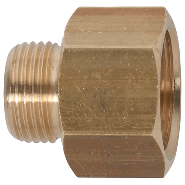 KS-Tools 515.3385 Messing-Reduziernippel,24x17mm 