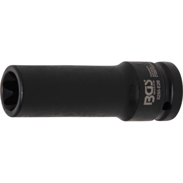 BGS 5250-E30 Impact Socket E-Type, deep, 20 mm (3/ 4") Drive, E30