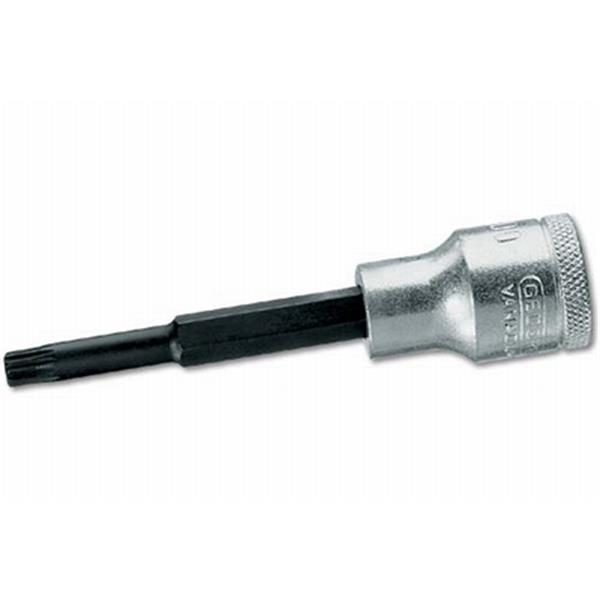 Gedore INX 19 L 8-100 Screwdriver bit socket 1/2", long XZN M8