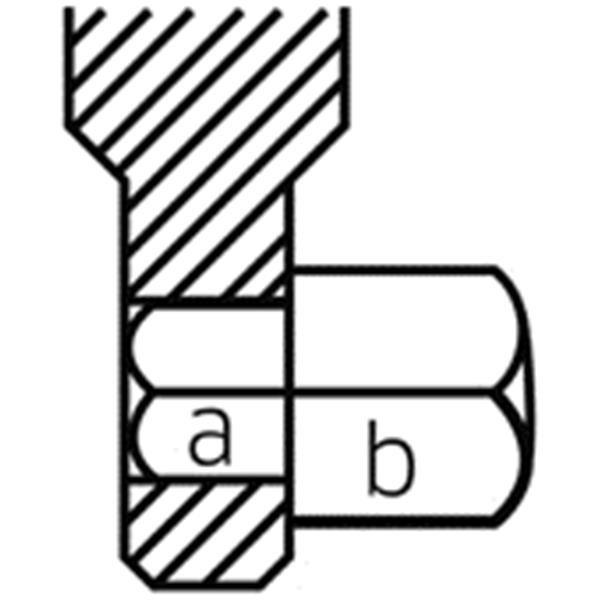 Stahlwille 70V Vierkant-Verbindungsteile Gr. 3