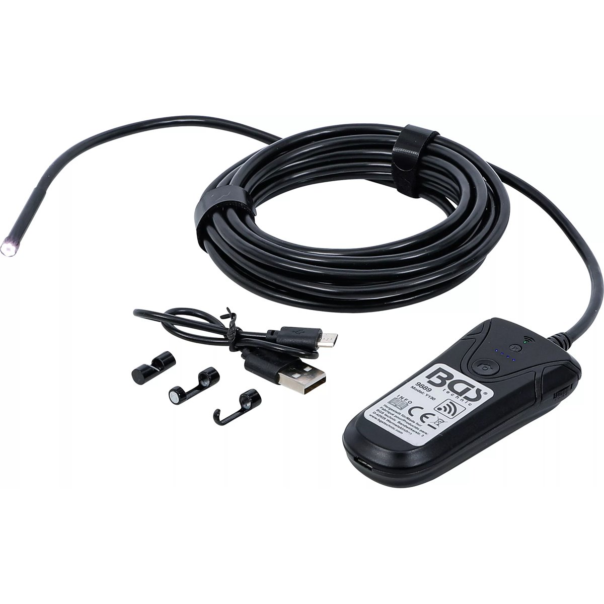 BGS 9889 Wireless Color Borescope with LED Lightin g