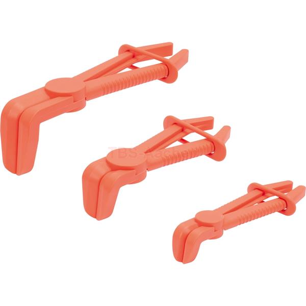 KS-Tools 115.5055 Hose clamp pliers set 90° angled , 3 pcs