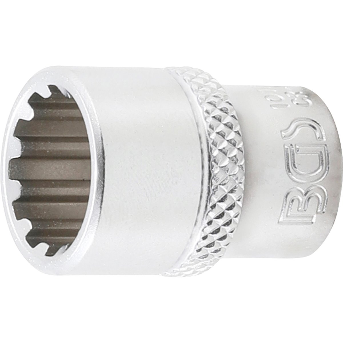 BGS 10112 Socket, Gear Lock, deep, 6,3 mm (1/4") D rive, 12 mm