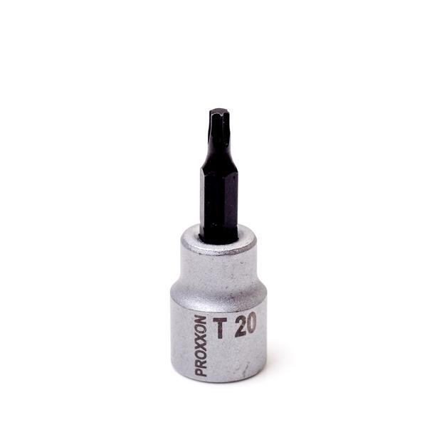 Proxxon 23584 TORX socket bits 3/8" (10 mm), T 20 
