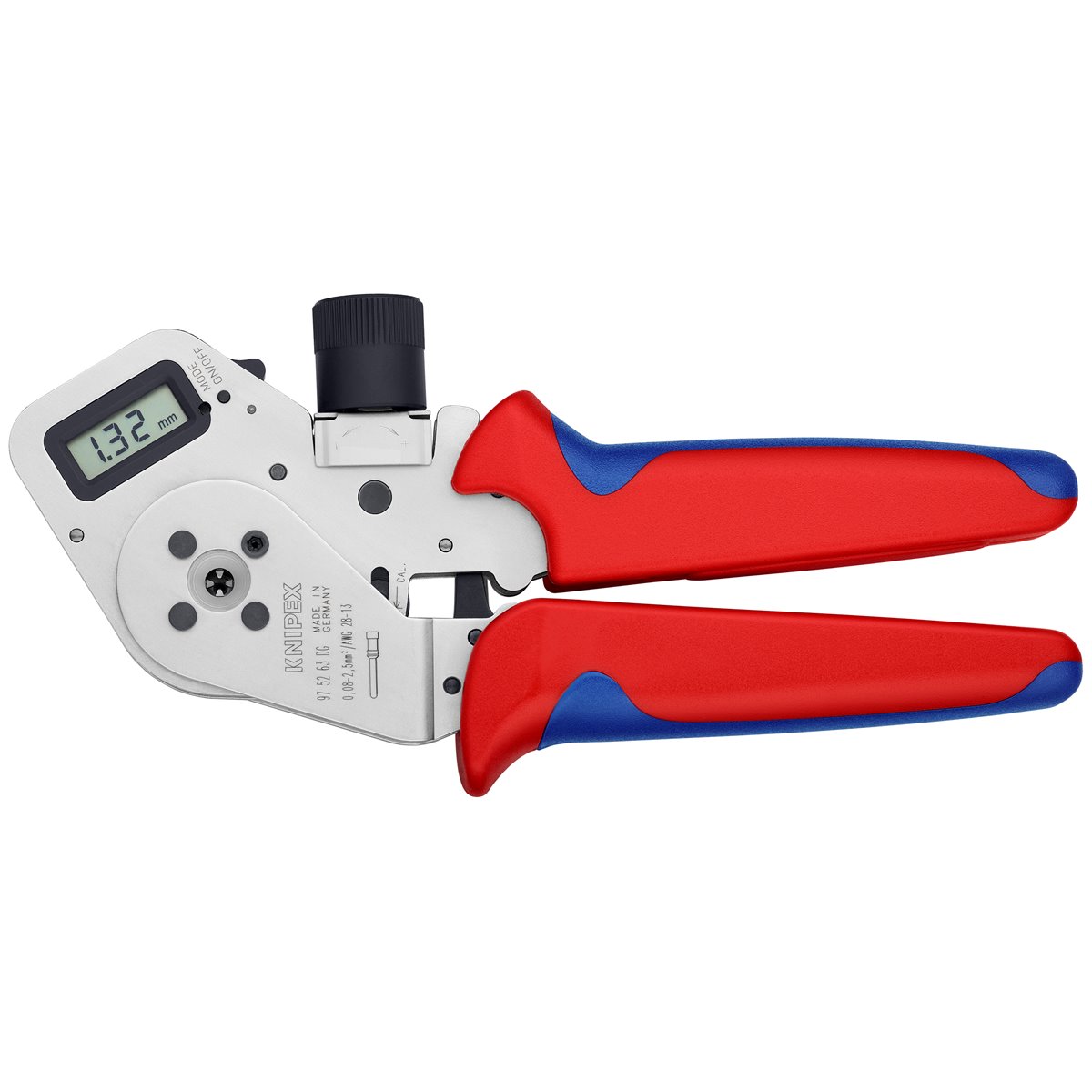 Knipex 97 52 63 DG FOUR PIERCE CRIMPING PLIER 