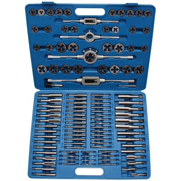 BGS 900 Tap and Die Set, Metric / Inch Sizes, 110 pcs.