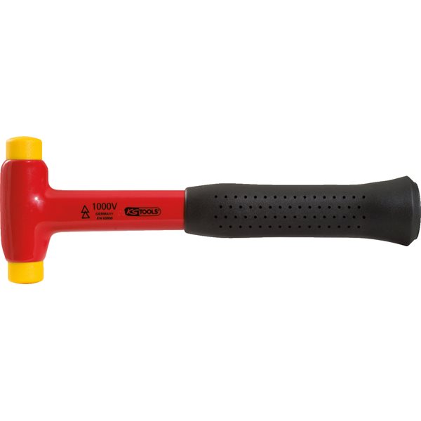 KS-Tools 117.1127 Isolierter Schonhammer,Kopf Ø 35 