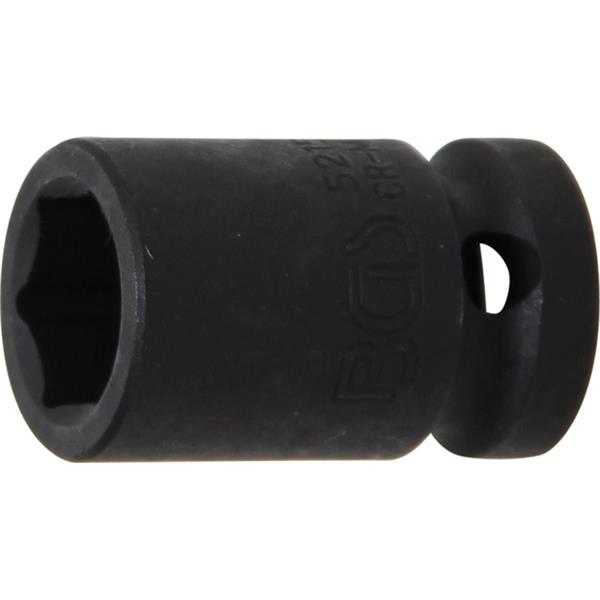 BGS 5215 Impact Socket, Hexagon, 12.5 mm (1/2") Dr ive, 15 mm