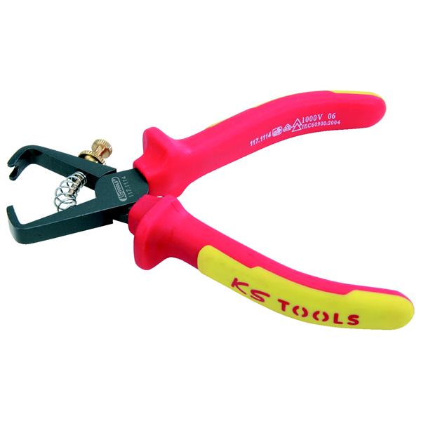 KS-Tools 117.1114 ERGOTORQUE VDE Abisolierzange,16 