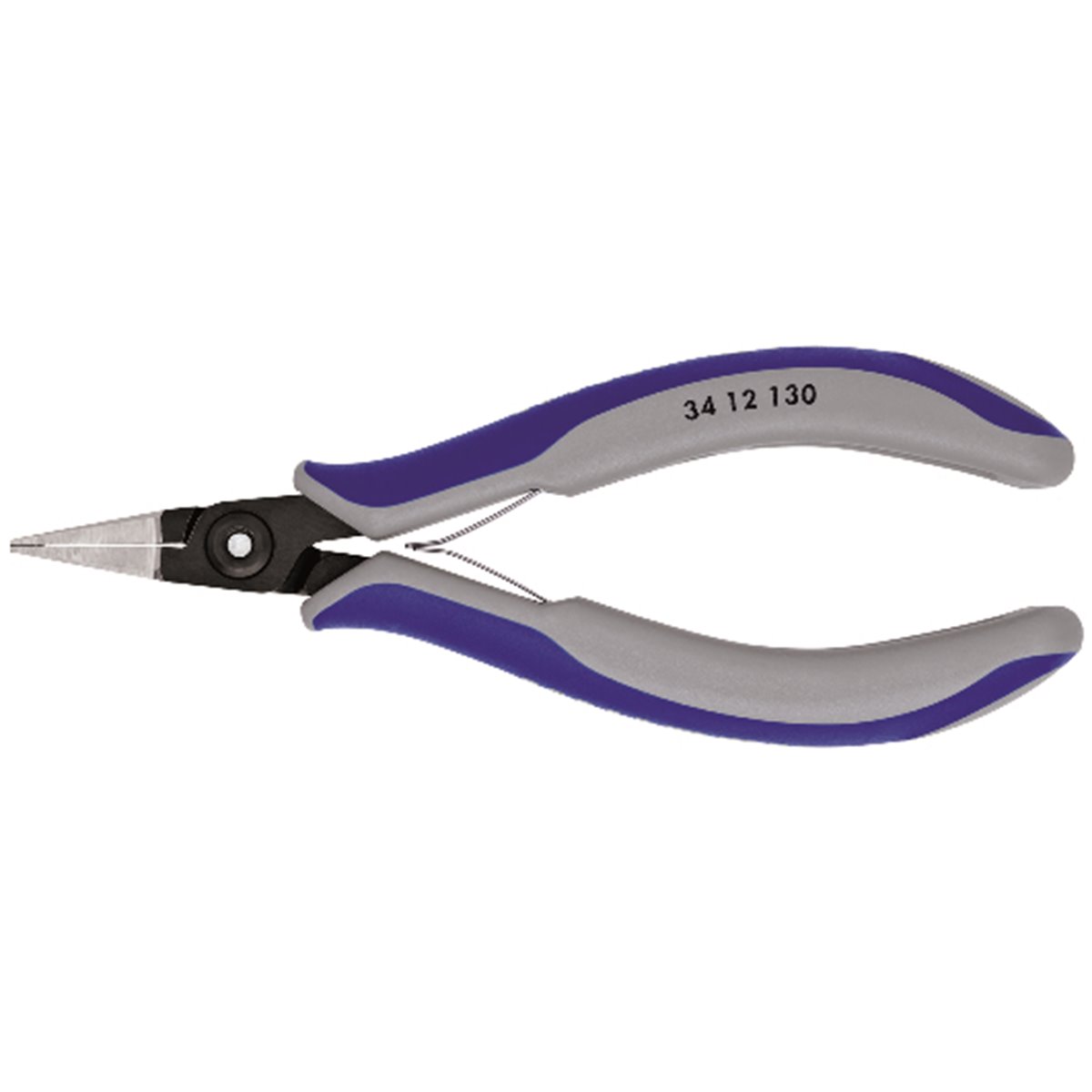 Knipex 34 12 130 Precision Electronics Gripping Pliers burnished 135 mm