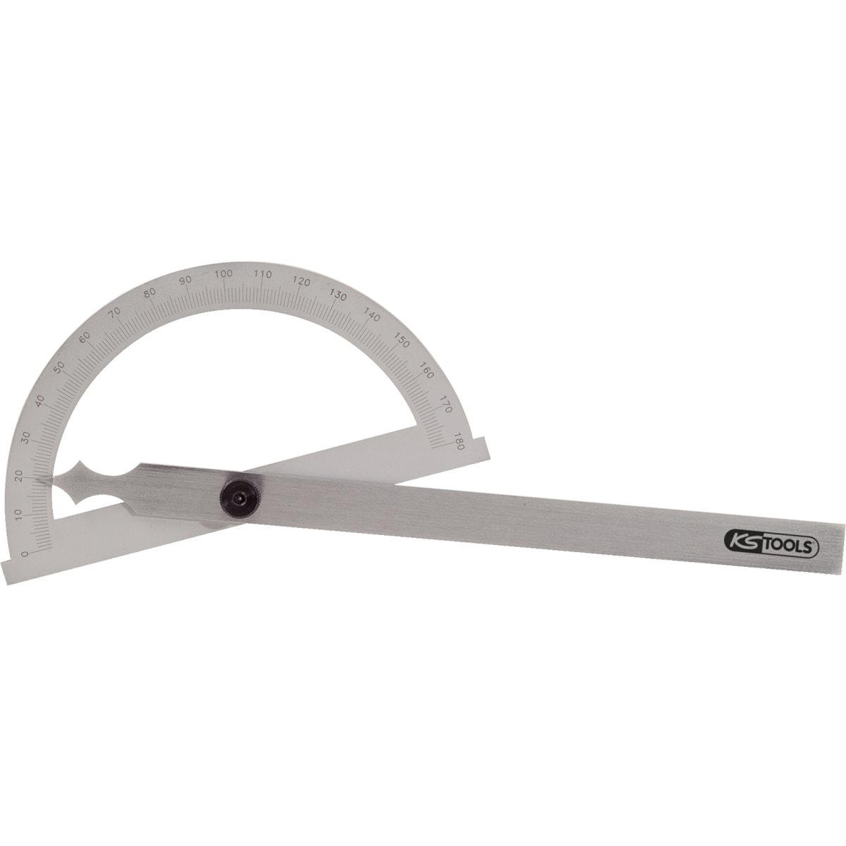 KS-Tools 300.0649 Steel protractor 0-180°,1000mm 