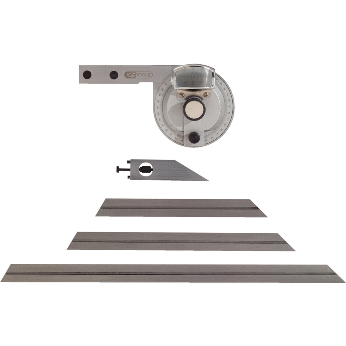 KS-Tools 300.0207 Uni protractor, 300mm 