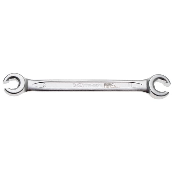 BGS 1761-9x11 Double Ring Spanner, open Type, 9 x 11 mm