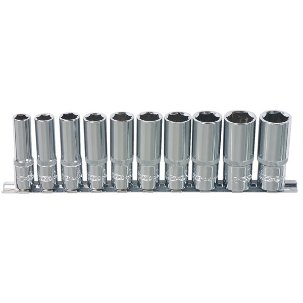 KS-Tools 918.0612 1/2" CHROME+ 6kant-Stecknuss-S 