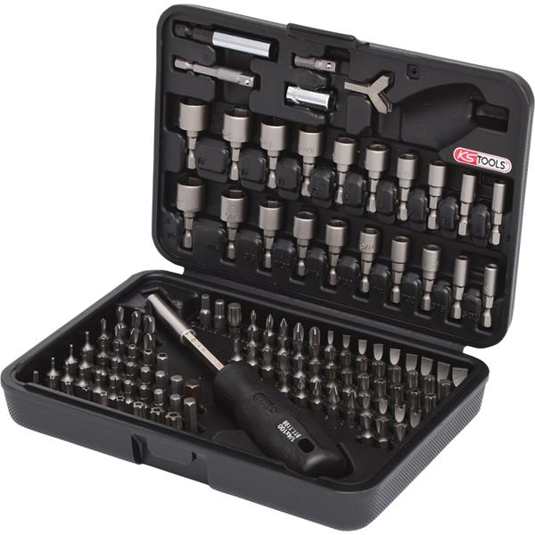 KS-Tools 911.2085 1/4" Bit-Satz 122-tlg. 