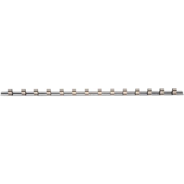 BGS 2330 Socket Rail with 15 Clips, 10 mm (3/8") 