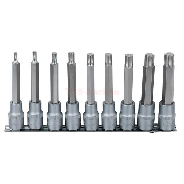 KS-Tools 911.1335 1/2" Bit-Stecknuss RIBE-Satz, tlg., M5-M14
